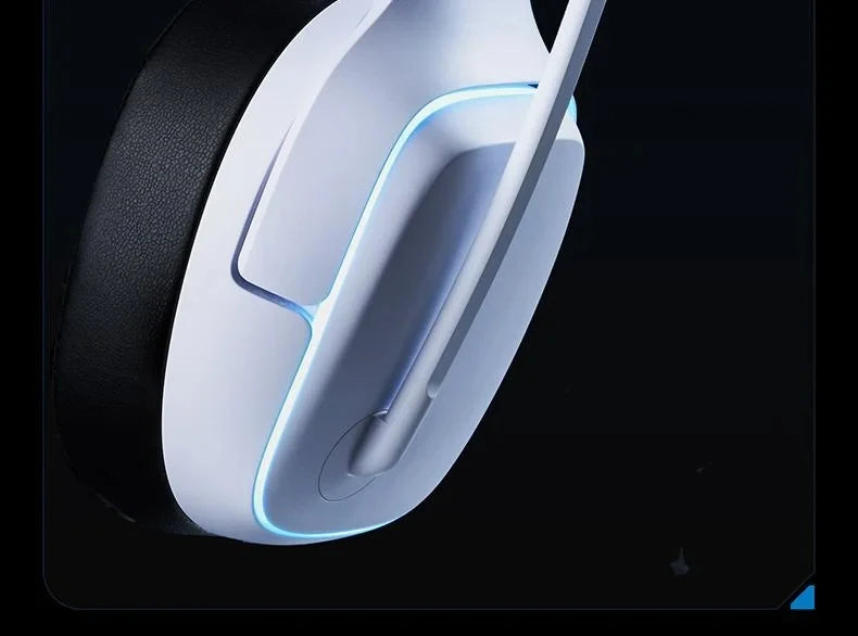 Wireless Gaming Headset Black with Mic and Noise Reduction