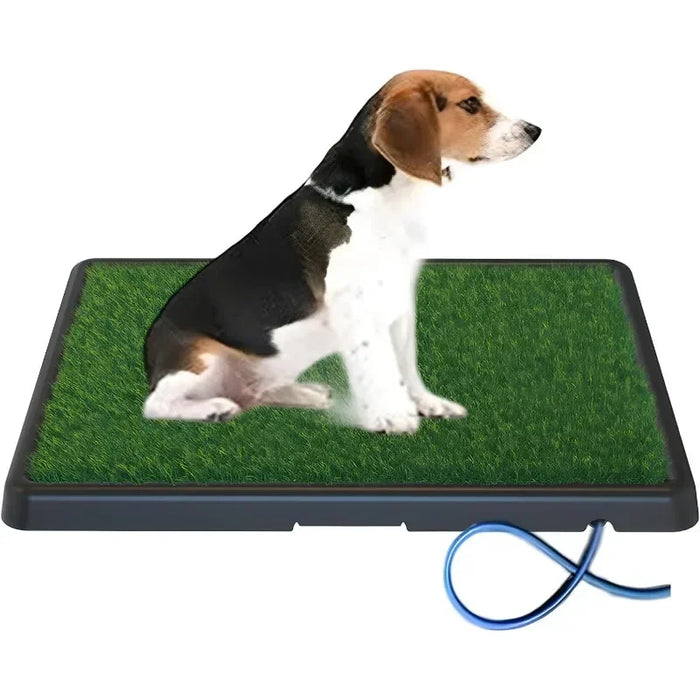 1 Dog Toilet – Indoor Grass Pad with Drainage Tray