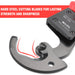 Insulated ratcheting cable cutters and heavy-duty wire pliers for 240mm² capacity