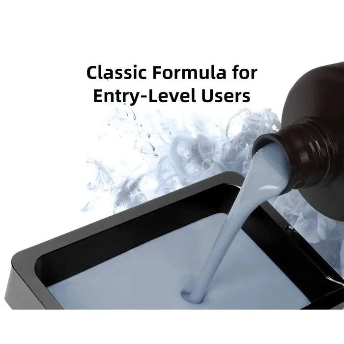 Resin with exceptional molding precision and smooth surface results