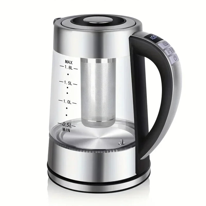 1.8L Electric Kettle with 12 Temps and 24H Keep Warm