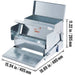 Time-saving, durable, and reliable automatic poultry feeder