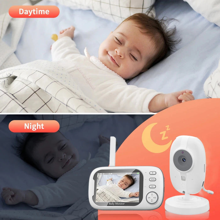 Night vision feature to see the baby even in low light