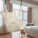 130cm x 100cm hammock chair in white color