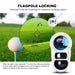 Measuring range of up to 600 meters with multiple measurement modes