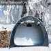 Waterproof outdoor bike storage tent made of durable 210D Oxford fabric
