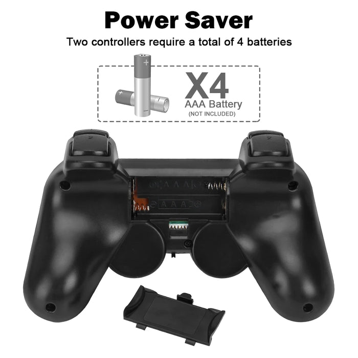 4K Retro Game Console 64GB Storage 40000+ Games Wireless Controller TV Output