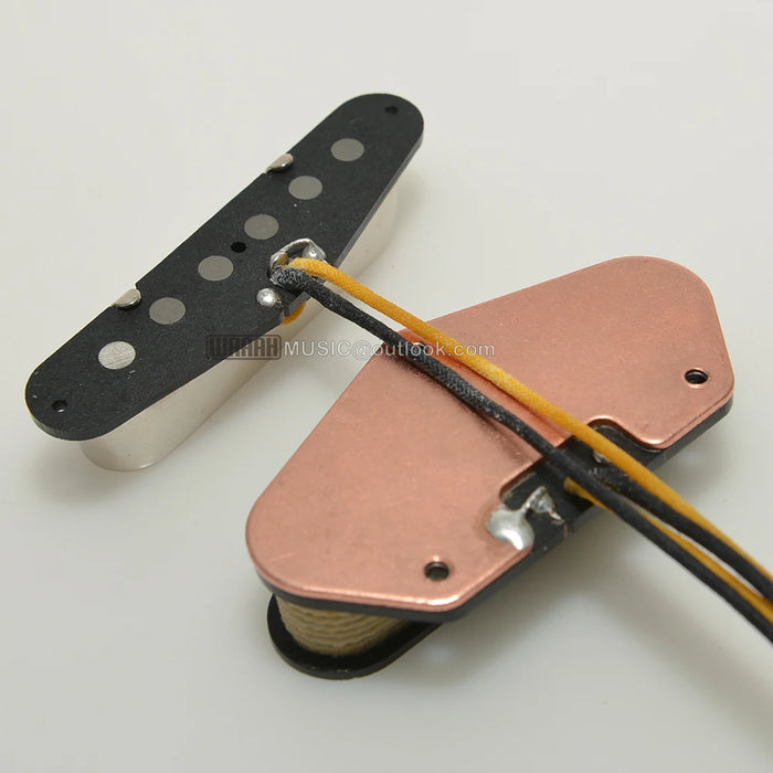 Durable and performance-driven electric guitar pickup with nickel cover, Alnico 5 and Alnico 3 magnets, delivering smooth response and enhanced sustain