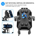 Mechanical locking design and thickened silicone for shock absorption and anti-theft