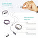 Smart Fitness Tracker Waterproof Bluetooth Sleep Monitor in Rose Red color