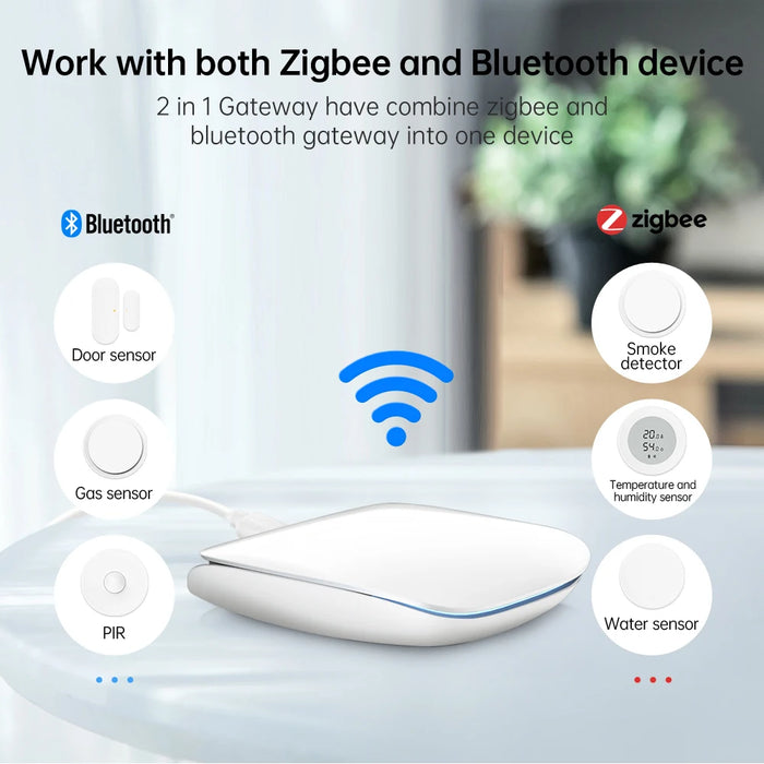 Remote control via app, voice commands, and automation scenarios