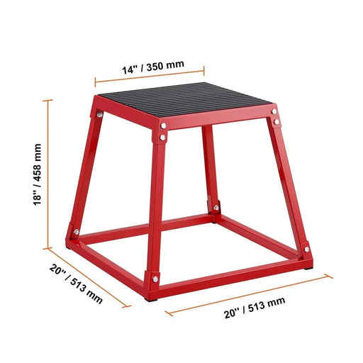 Durable and Sturdy SS-R-12 Plyo Box for Home Gyms and Training Centers