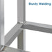 Iron material with corrosion resistance for durability