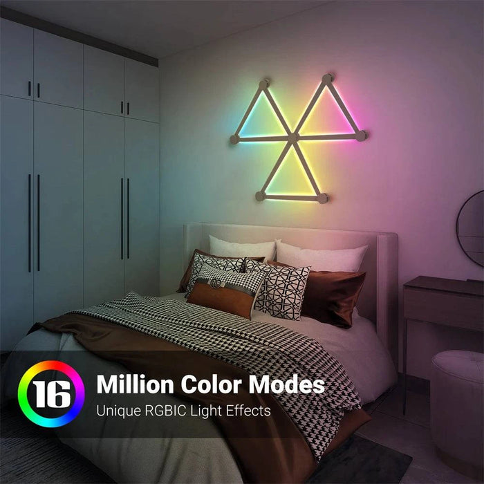  Voice-controllable smart wall light with dimmable feature and energy-efficient 5V USB power source