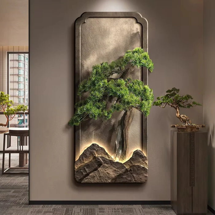 Remote-Control LED Wall Light Modern Corridor Decor