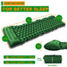 Convenient foot press inflation system for quick setup