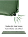Self-Inflating Camping Mattress Portable Foam Sleeping Mat for Tents in Green