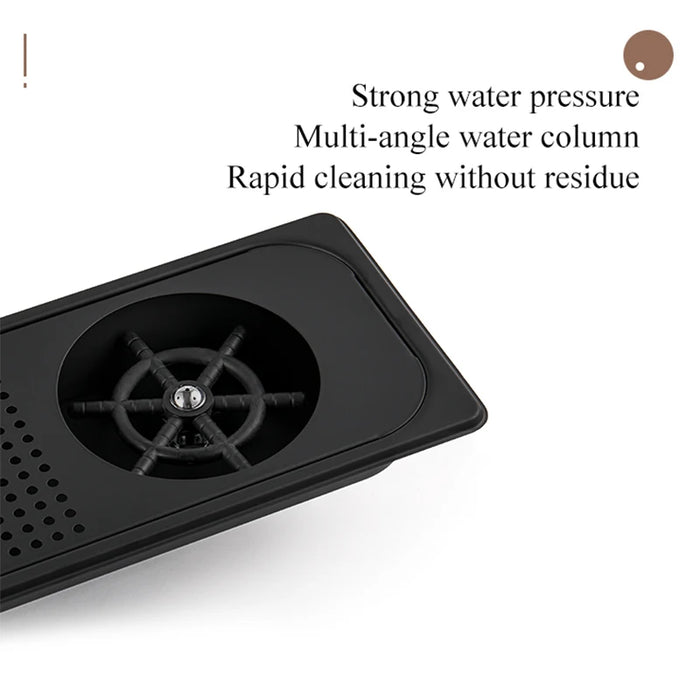 Metal Sink Glass Rinser for Kitchen