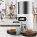 Customizable feeding options for single or dual-bowl configuration