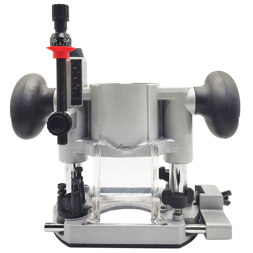  
Compact Plunge Router Milling Trimming Machine 65mm Power Tool Accessories base with adjustable depth lock mechanism 