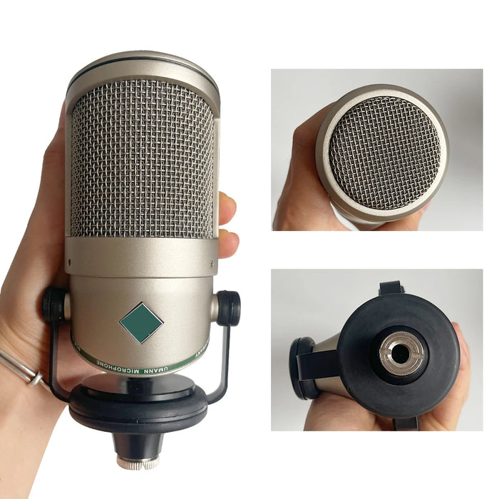 Studio-Grade Dynamic Microphone for Clear Voice Recording  BCM705