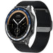 Black Mesh Belt New Smartwatch 32GB AMOLED 14 IP68 Waterproof Bluetooth Call with a 143-inch AMOLED display and Bluetooth call functionality for hands-free communication