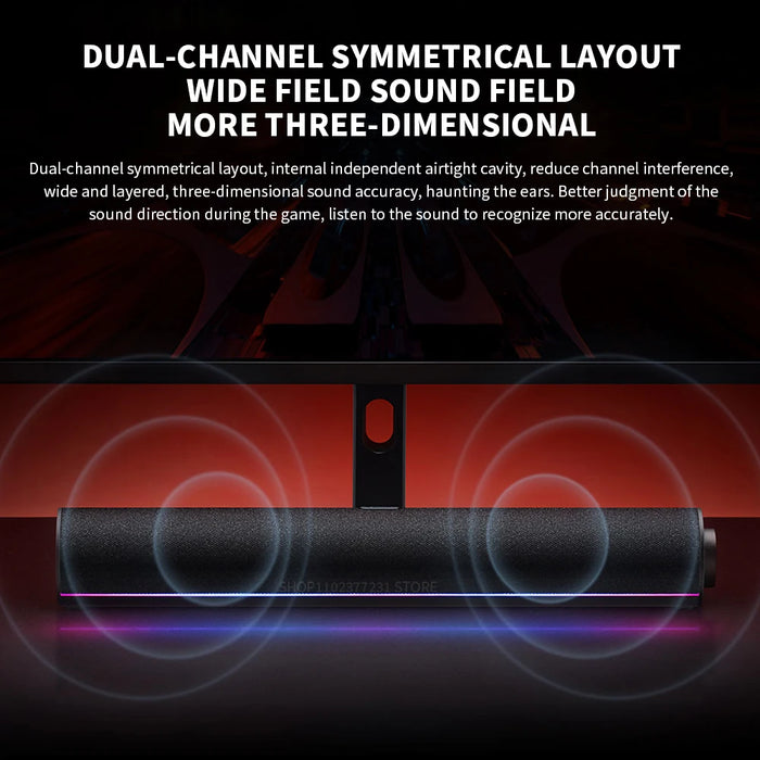 Redmi Computer Speaker 20 with 53° upward sky sound field design