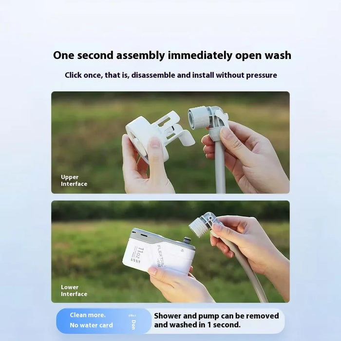 Portable Outdoor Electric Shower Pump