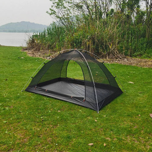 Water-Resistant Base 2-Person Ultralight Mosquito Net Tent with Durable PU Layer for Enhanced Moisture Protection