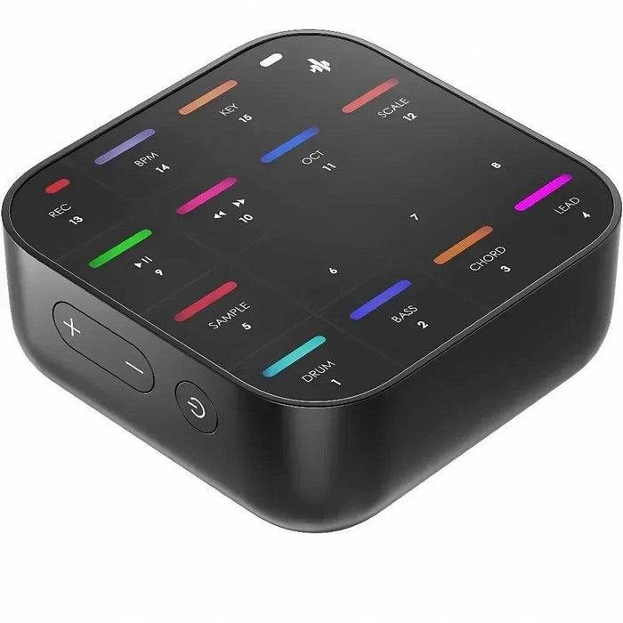 Bluetooth MIDI Controller 30cm Portable Electronic Instrument with USB Cable and User Manual Included