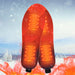 Pair of Large Heated Insoles with 3300mAh Rechargeable Battery