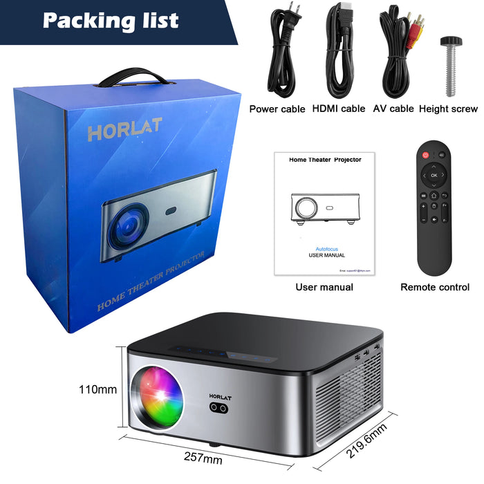 4K Compatible Full HD Smart Home Theater Projector