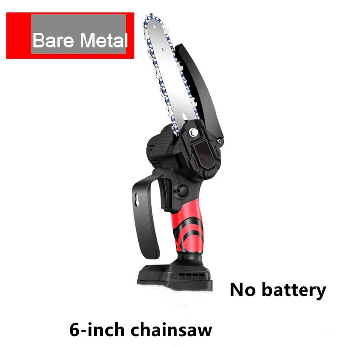 Rechargeable 24V Mini Chainsaw for Outdoor Cutting