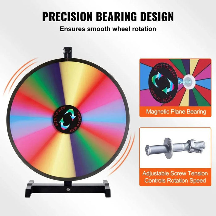  Smooth Spinning Action with Precision-Adjusted Screws 