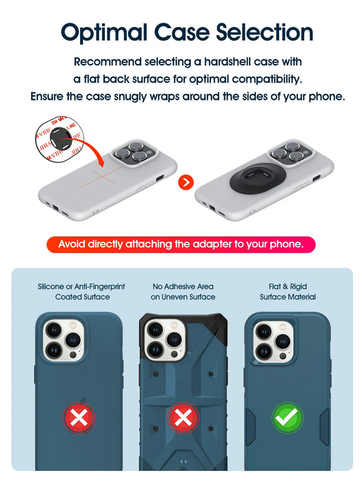 Aluminum motorcycle handlebar phone mount with quick attach/detach feature for easy use