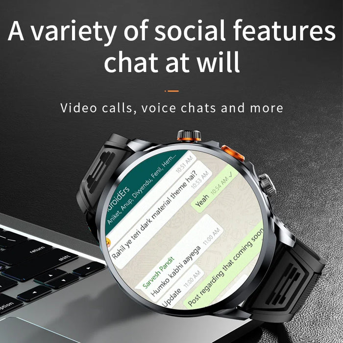 5G Smart Watch with AMOLED Display & GPS