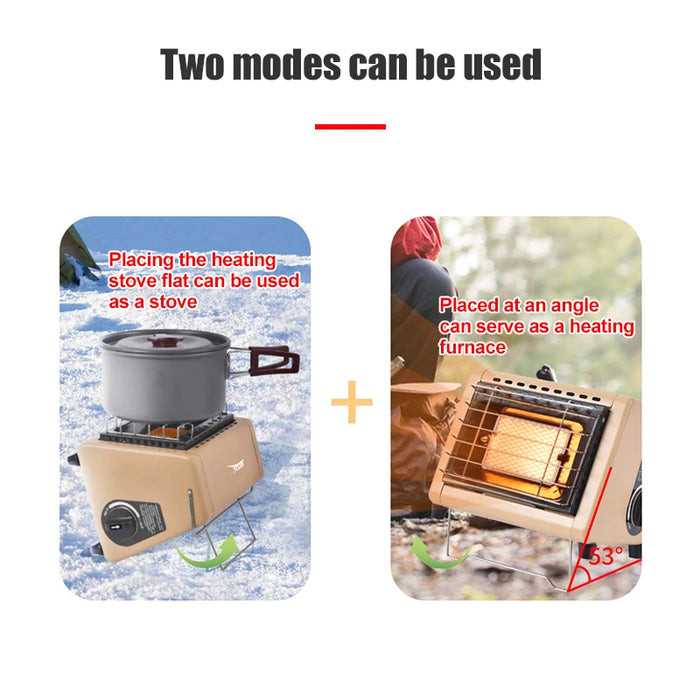 Portable 1500W Outdoor Butane Tent Heater