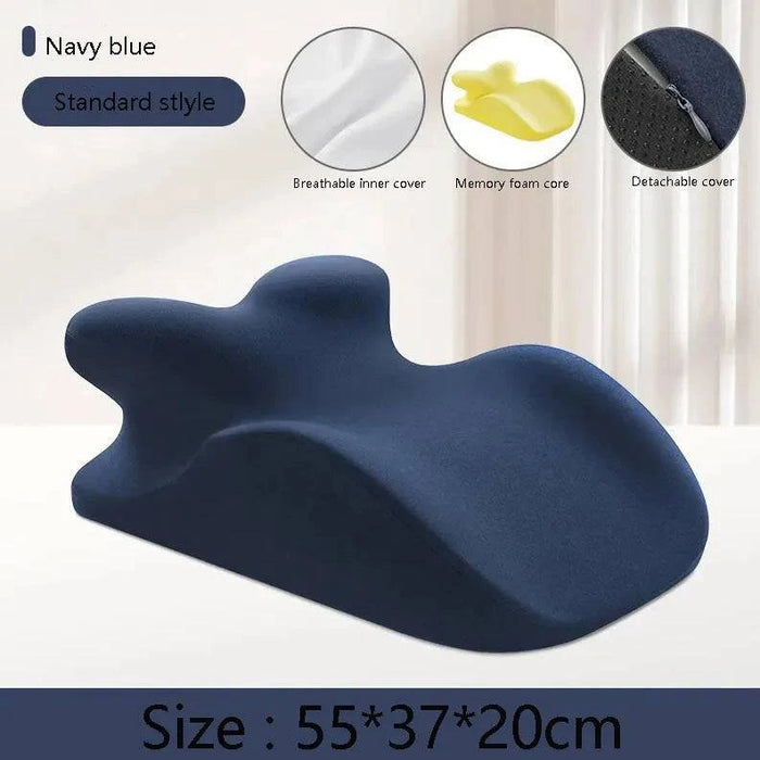 Rectangular shape offers ample support for multiple uses