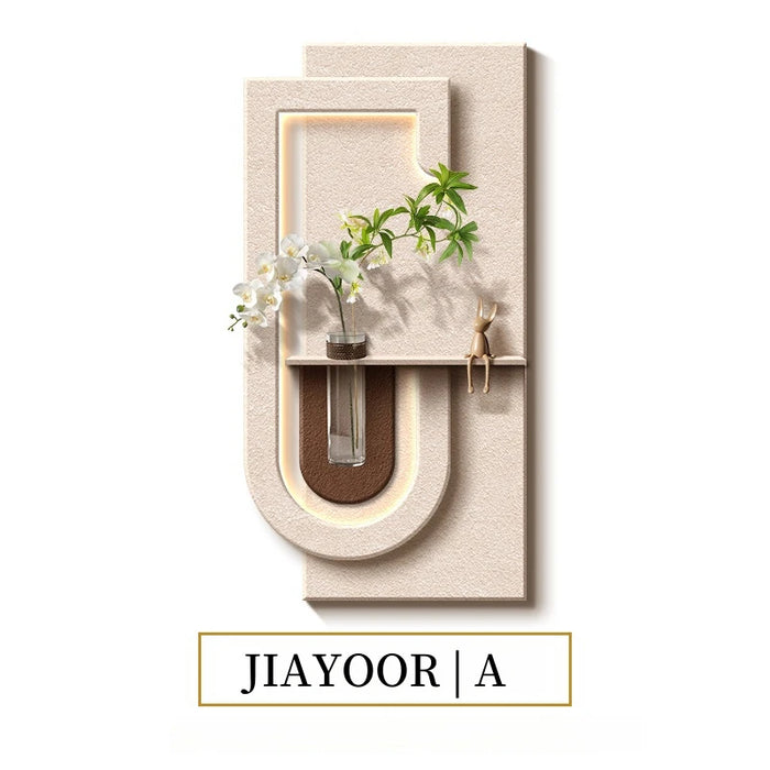 Decorative Corridor Wall Lamp with Adjustable Brightness