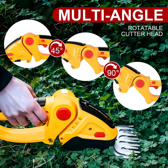 Lightweight ABS body garden tool with 130mm trim width and 220mm blade length