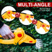 Lightweight ABS body garden tool with 130mm trim width and 220mm blade length