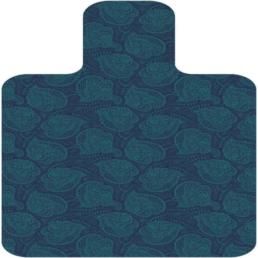 Sweat-resistant and absorbent Pilates Reformer Mat Towel in Blue & Green