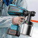 Airbrush gun with 5 nozzles for versatile painting tasks