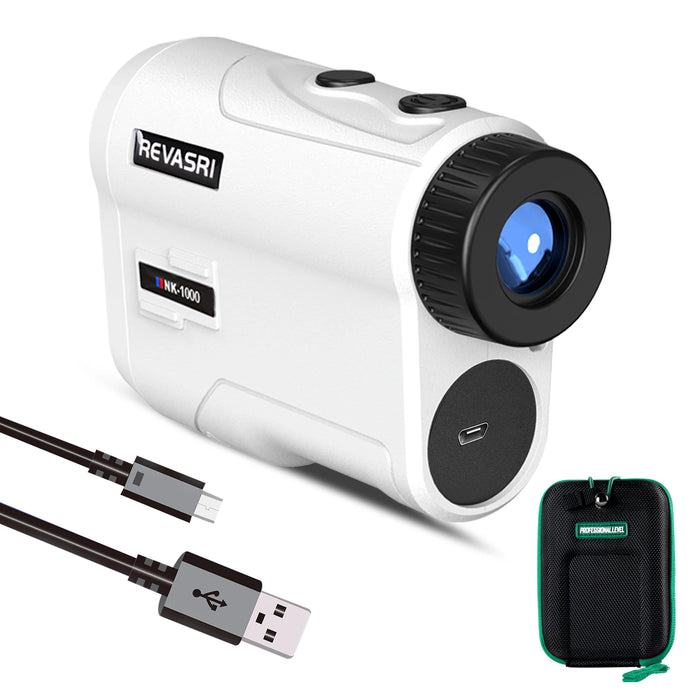 Golf Laser Rangefinder with Flag-Lock and Slope for Hunting - 600M - Premium rangefinder for accurate distance measurement during golf and hunting activities