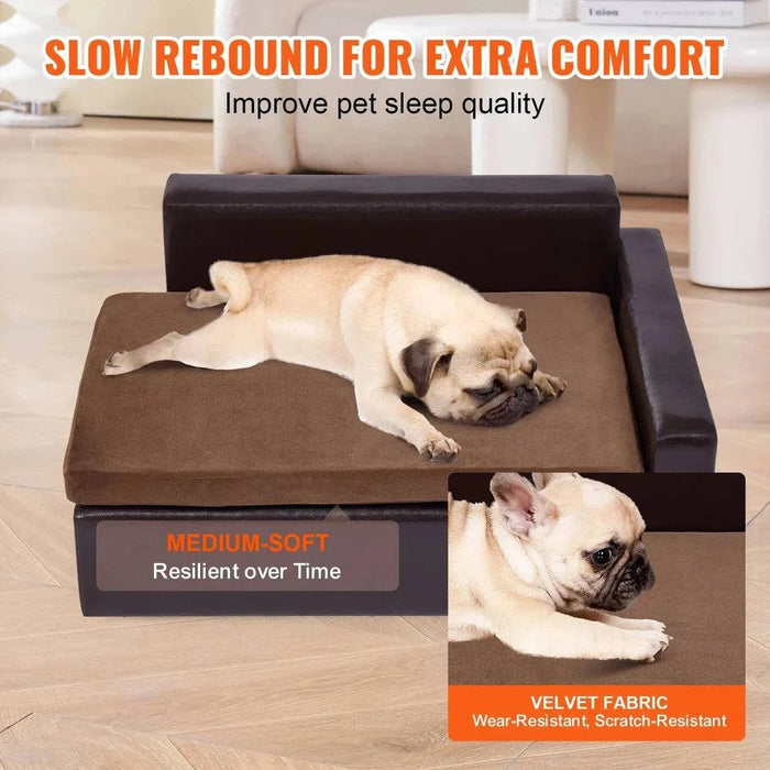 Easy assembly pet sofa bed with clear instructions and robust construction