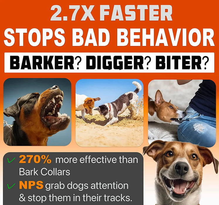 Effective behaviour correction tool for excessive barking, biting, and jumping