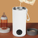 Electric Kettle 400ml Cordless Portable Fast Heating Stainless Steel for Travel and Outdoor Use