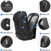 Waterproof TPU material exterior and padded shoulder straps for comfort