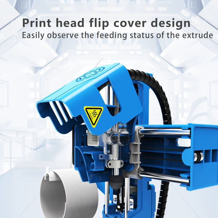 3D printer with one-key printing control and TPU PLA filament compatibility