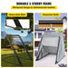 Waterproof Motorcycle Shelter 420D Oxford Grey Shed - Heavy Duty, Anti-UV - Durable and weather-resistant motorcycle storage solution for ultimate protection